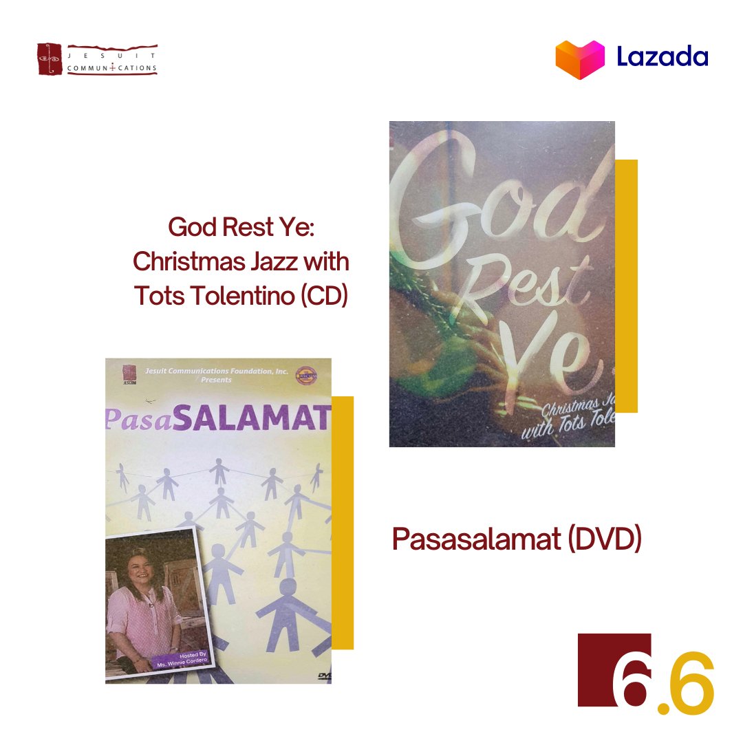joshaddtocart's tweet photo. 𝗚𝗶𝘀𝗶𝗻𝗴! 𝗟𝗮𝘇𝗮𝗱𝗮 𝟲.𝟲 𝗻𝗮! 🛒

📢 Only the best deals here: https://t.co/GSENIuQ8fA

Yes, we're back! From CDs to VCDs, DVDs, and books -- lahat mahahanap mo rito! Grab yours today!

#JescomLazada #Lazada6.6 https://t.co/ADQdYTRoiR