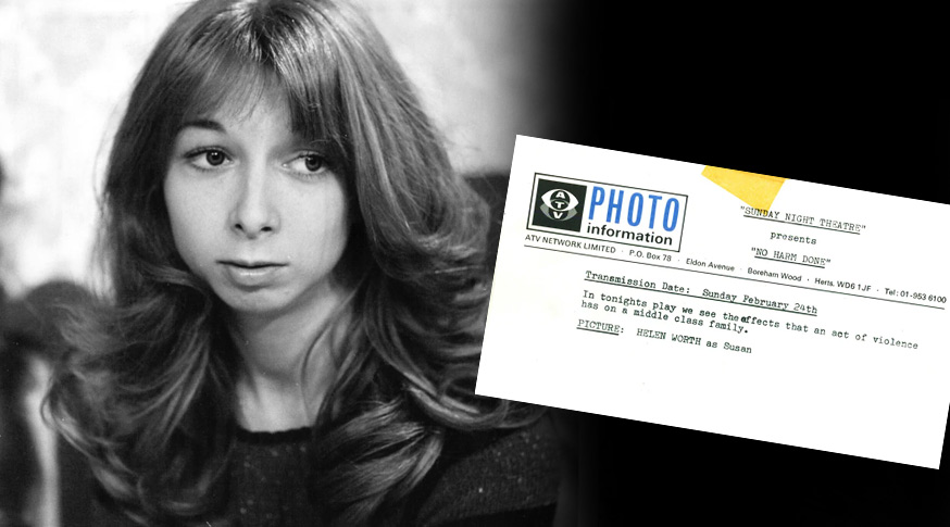ATVElstree's tweet photo. Best wishes to Helen Worth who had decided to say farewell to her character of Gail in Coronation Street after 50 years. Here Helen is pictured just before joining 'The Street' in ATV's Sunday Night Theatre #HelenWorth https://t.co/ZLrtDzCyW1