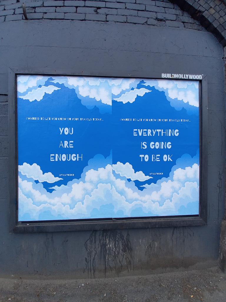 DrumBraeBusStop's tweet photo. Words to remember. 
#BusStopsOnTour in Sheffield. https://t.co/I3OVtQPteU