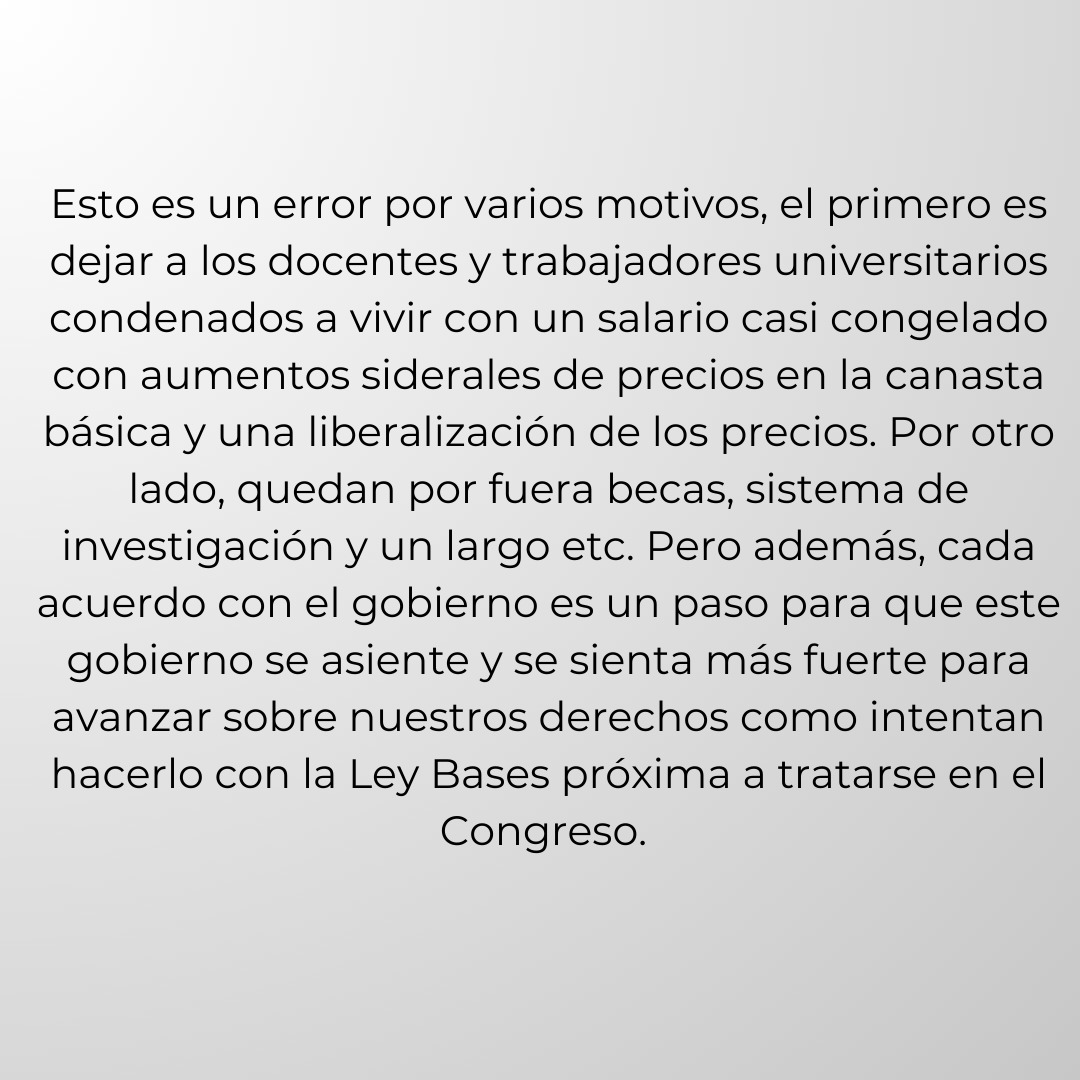 AsambleaUNQ's tweet photo. Carta abierta de la Asamblea UNQ en lucha, nuestro apoyo al paro del frente gremial universitario del 4 y 5 de junio!! https://t.co/kWpzellnVG