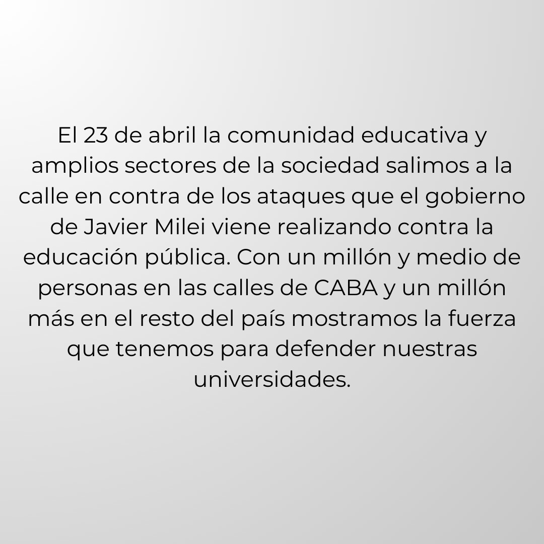 AsambleaUNQ's tweet photo. Carta abierta de la Asamblea UNQ en lucha, nuestro apoyo al paro del frente gremial universitario del 4 y 5 de junio!! https://t.co/kWpzellnVG