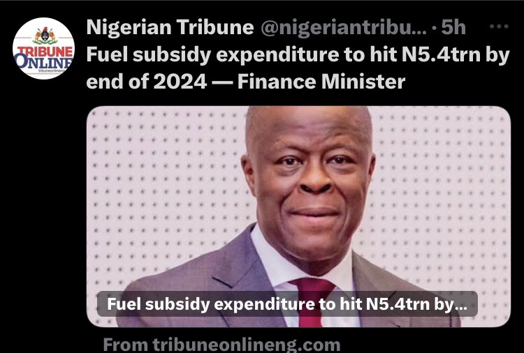 You people told us that SUBSIDY REGIM is over so what is this 

Peter Obi Rita Dominic Labour UNOIN OBIdient