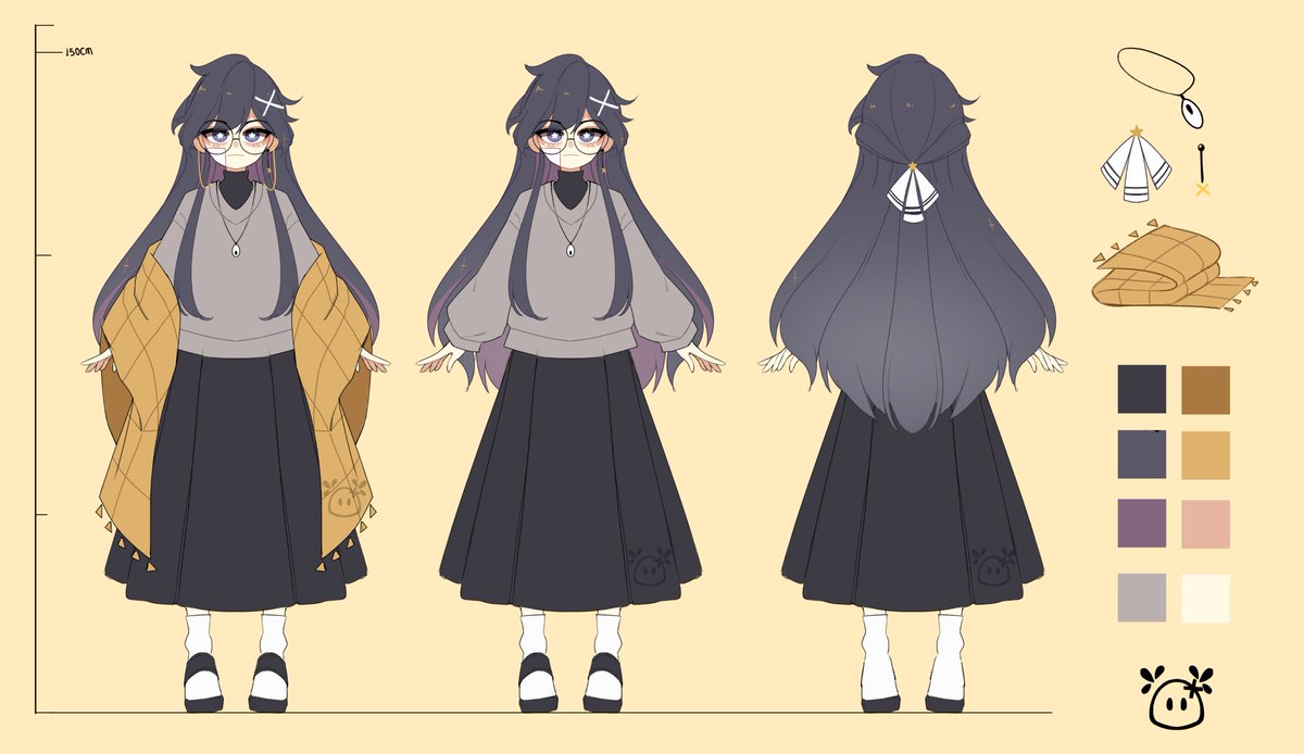 ShixWeiss's tweet image. Hi! I'm Shio and I like to draw ✨

I never made a reference sheet for my character, but it took 6 years for it to happen(?

You can see me drawing here :D
Twitch: twitch.tv/shioweiss_

#originaldesign #Vgen #Fanart #artist #Streamer