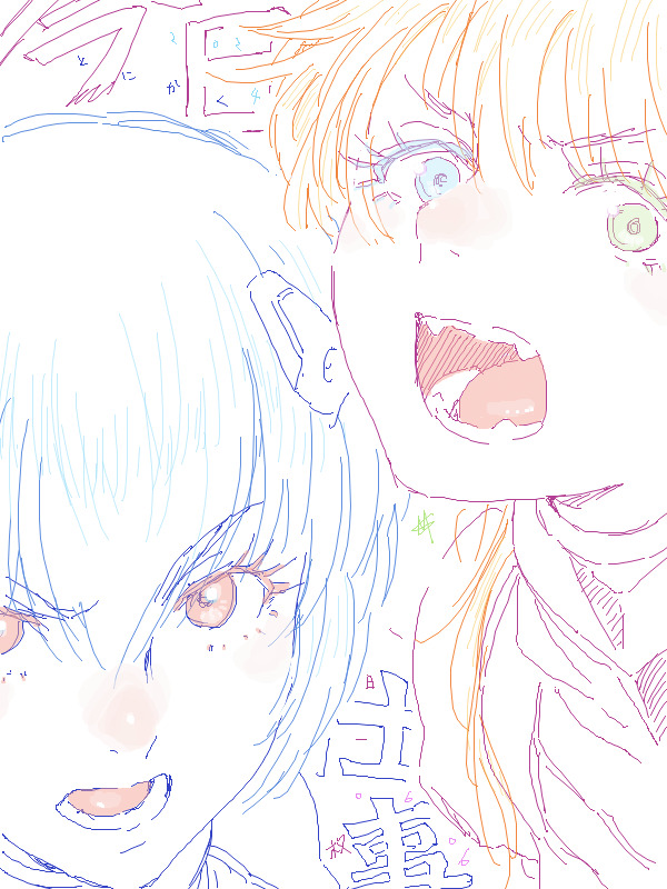#シンプルドロー #版権
今日も仕事よっ！ sketch.pixiv.net/items/29433782…