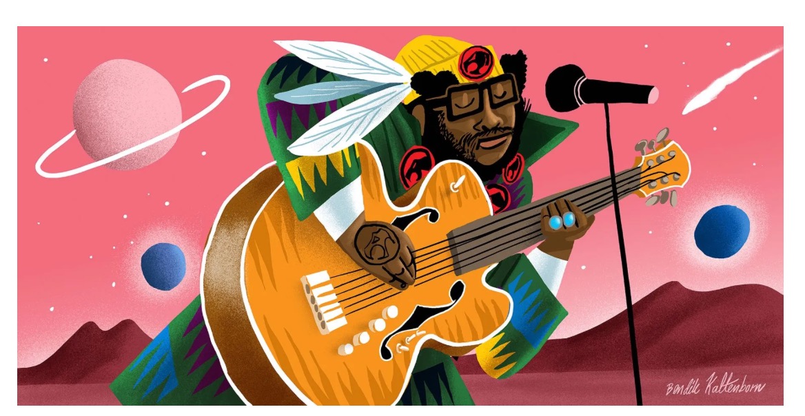 Now available at IMAX theaters and streaming on Youtube, is 54th vol. of Gilbert’s Desert Island Playlist. This one features the cosmic soul of Thundercat, Fred Astaire and Rita Hayworth flashing some moves and Snarky Puppy + J. Collier.   Please share. bit.ly/GDI-54