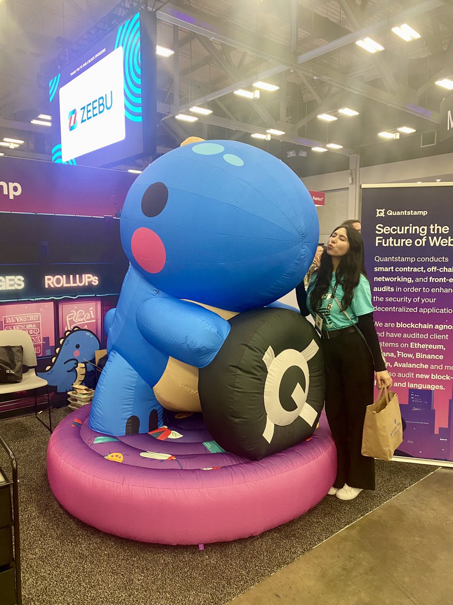 yaritssa16's tweet photo. Had the best time at #Consensus2024 #Ampera #Quantstamp https://t.co/ZonojM5SFf