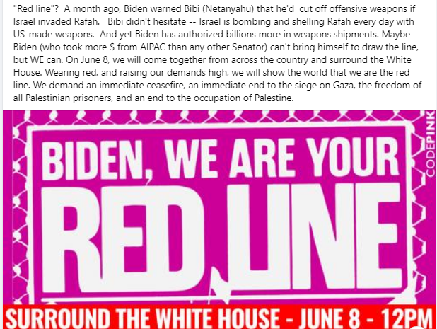 FJHandley's tweet image. #GazaGenocide #CodePink