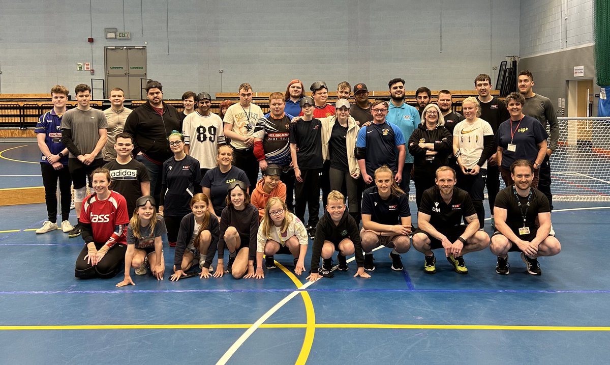 Today’s Goalball competition organised &amp; run by Shabaz (Level 3 Business Event Management Student) was a huge success.

7 team competition ✅

‘Have a Go’ Taster ✅

New people introduced to VI sport ✅

Healthy competition ✅

Lots of fun ✅

Thanks all for joining 💙

#TeamRNC