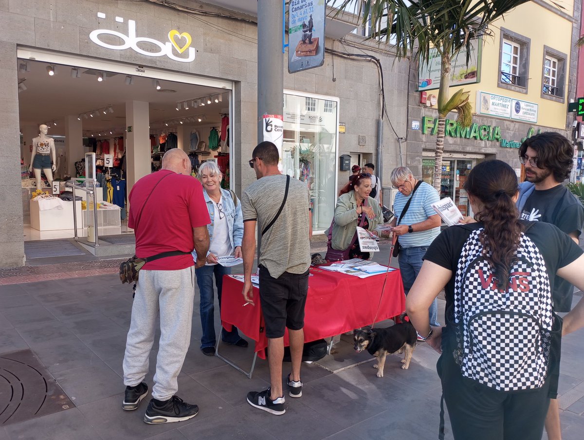 recortesceroca's tweet photo. Aunque queden tres días seguimos trabajando porque cada vez más gente conozca a @RecortesCero 

Santa Cruz, Las Palmas, Adeje, Los Cristianos.... ¡Llegaremos a todos los pueblos!

Gracias a los compañeros de @Mas_Canarias_ por toda la ayuda prestada 

#VotaRecortesCero https://t.co/UAJEAqRdrK