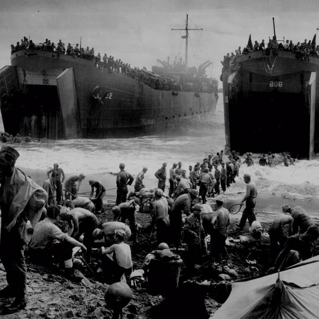 NavyAthletics's tweet photo. Today, the 80th anniversary of the D-Day invasion, we remember and honor all those who fought for our freedom.

#GoNavy | #DDay https://t.co/nAiGm90oXi