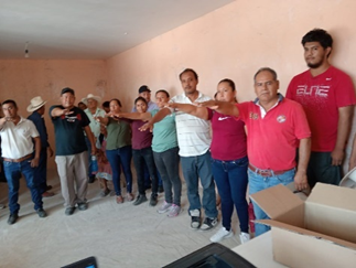 📌Personal de la #ProcuraduríaAgraria, Representación #Puebla, asiste a Asamblea de elección de Órganos de Representación y Vigilancia en segunda convocatoria en los bienes comunales de Santa Ana Otzolotepec, municipio de Huehuetlán.  👩‍🏫⚖️👨‍🏫✅
