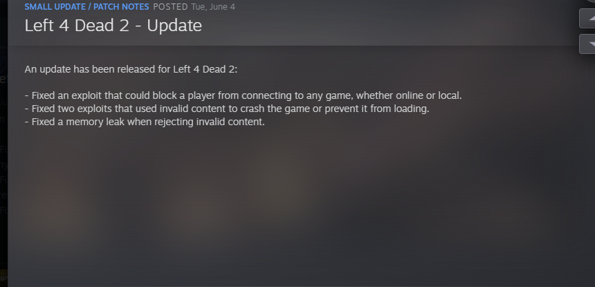 DatGundamXD's tweet photo. This is the Left4dead2 community on Steam, these fixes will not prevent hackers from ddos valve servers and block people from accessing the public servers. Just look up videos and threading showing attacks in public matches. #SaveTF2 #SaveL4D2
@Steam
#valve https://t.co/p3mamKsC8d