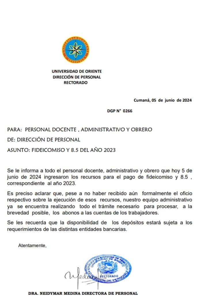 Dir. de Personal UDO tweet media