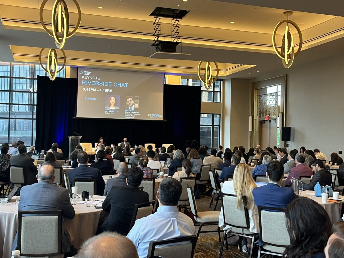 Dr. Gabriela Zanfir-Fortuna (@gabrielazanfir) on Twitter photo Asked by <a href="/staceygraydc/">Stacey Gray</a> abt what are the limits of exisiting law to protect consumers facing harms raising from AI, Sam Levine, Director of the Consumer Protection Bureau <a href="/FTC/">FTC</a> says that he feels confident in the authority the FTC has under current law. #AIForward <a href="/futureofprivacy/">Future of Privacy Forum</a> Asked by <a href="/staceygraydc/">Stacey Gray</a> abt what are the limits of exisiting law to protect consumers facing harms raising from AI, Sam Levine, Director of the Consumer Protection Bureau <a href="/FTC/">FTC</a> says that he feels confident in the authority the FTC has under current law. #AIForward <a href="/futureofprivacy/">Future of Privacy Forum</a>