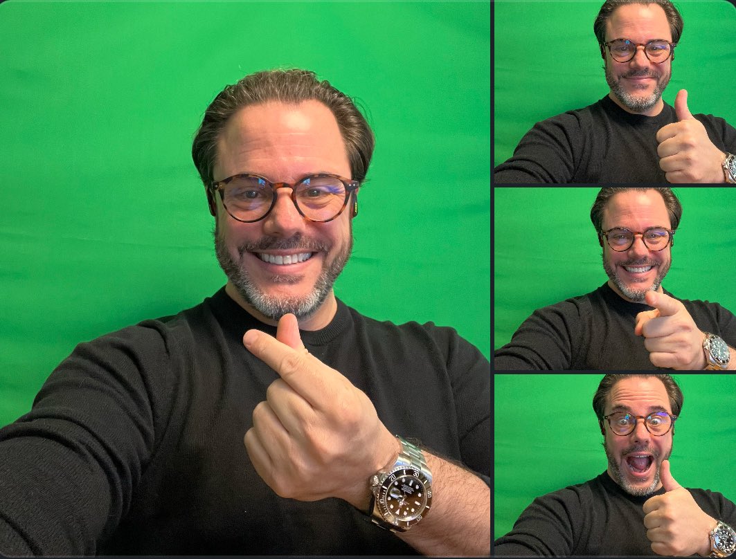 When you’re getting ready to test record for your own network show! 🤭 Oh man, oh boy, oh jeez, ahhhh!!