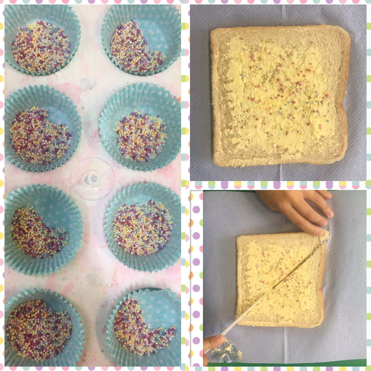P1 have been making Fairy Bread as part of their instructional writing. Such fun as we all had an afternoon picnic in class. Maths language, literacy, vocabulary, science but most importantly time together as a class family as we approach the end of term <a href="/stjosephsabn/">stjosephsprimary</a>