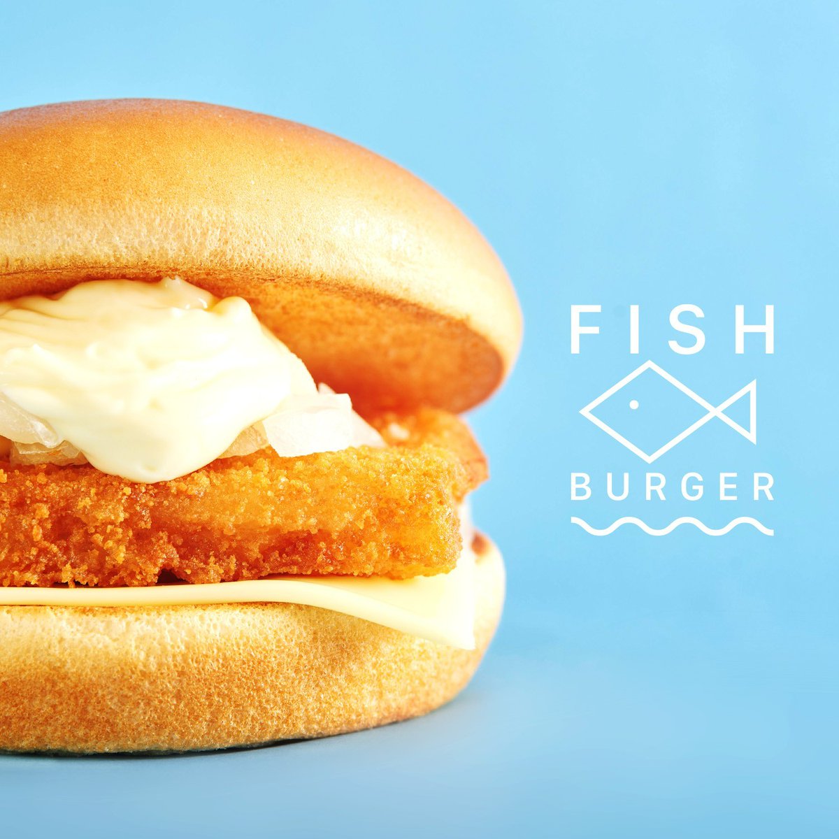 mos_burger's tweet photo. 特製衣でやさしく包んだフィッシュフライがサクサクの
モスの #フィッシュバーガー🐟

カロリーハーフマヨネーズタイプとチーズでまろやかにまとめています☺️

※チーズは加熱処理をしています。 https://t.co/PAUoyNspF1