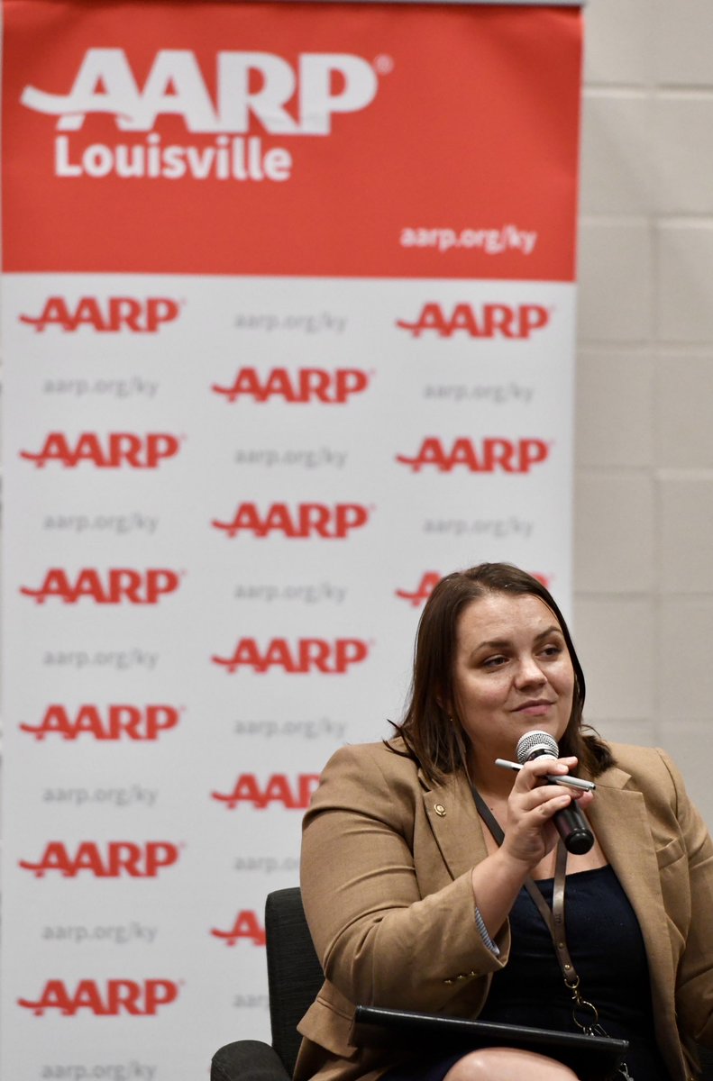 AARPKY's tweet photo. An estimated 141.5 million adults have had money or sensitive information stolen by #fraud. Today’s Scam Jam provided tools for hundreds of Kentuckians to spot scams and stop fraud. Thanks to Scott Reynolds @WDRBNews for leading an outstanding panel of experts! #FraudWatchNetwork https://t.co/zhZgKxj3q9