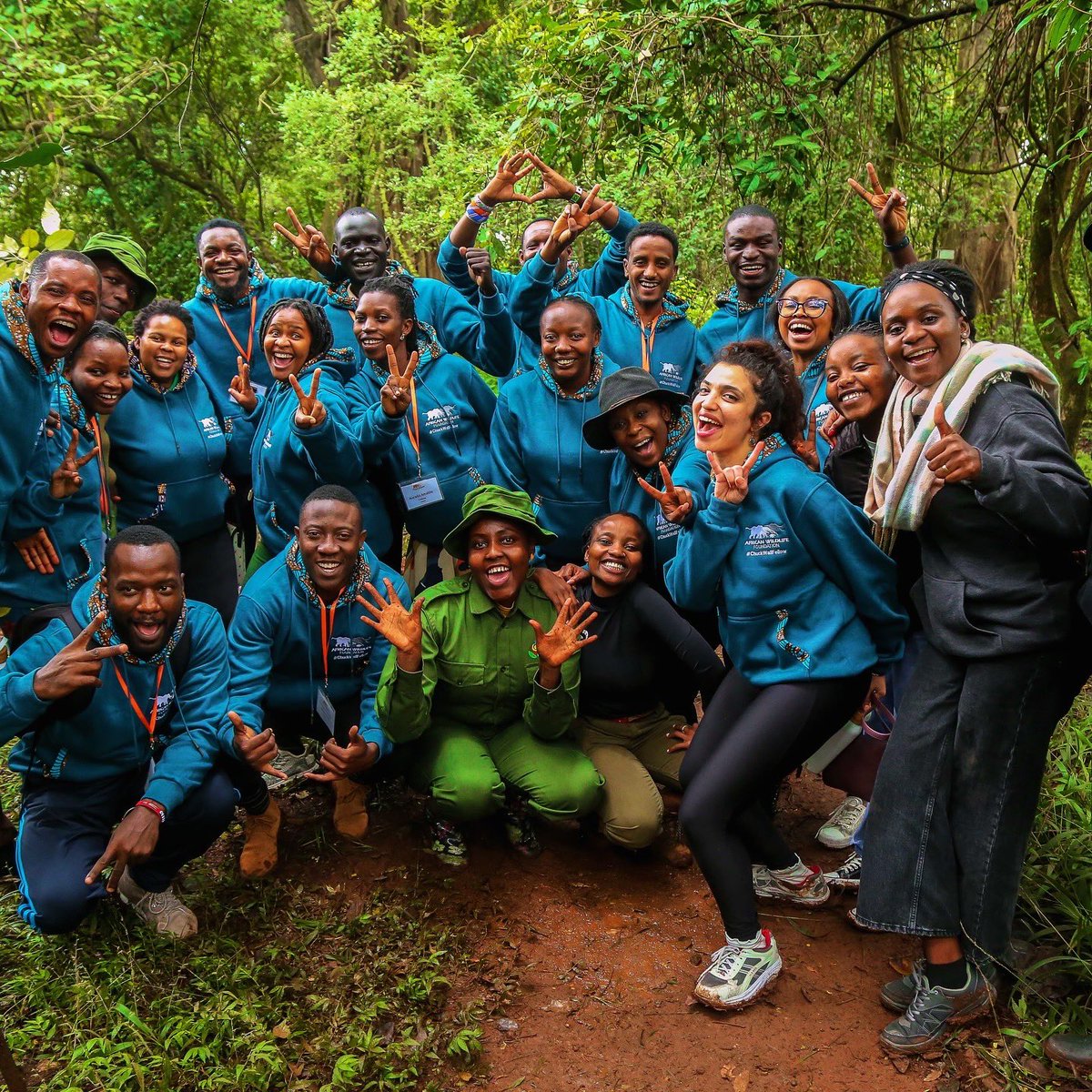 Newsbae's tweet photo. This #WorldEnvironmentDay let's focus on land restoration & resilience. Together with @AWF_Official #CLMF colleagues, we planted trees at @NgongRdForest I Named my tree "Zimbabwe" & I’m eager to see it’s healthy growth!#conservation #sustainability https://t.co/0Aar9jxwNf