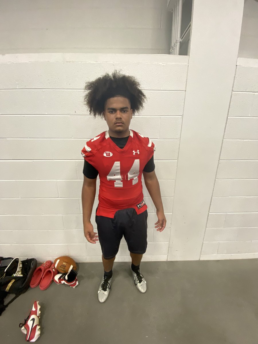 Had a good day at the <a href="/WittFootball/">Wittenberg Football</a> football camp ran a 4.7 40 yard dash