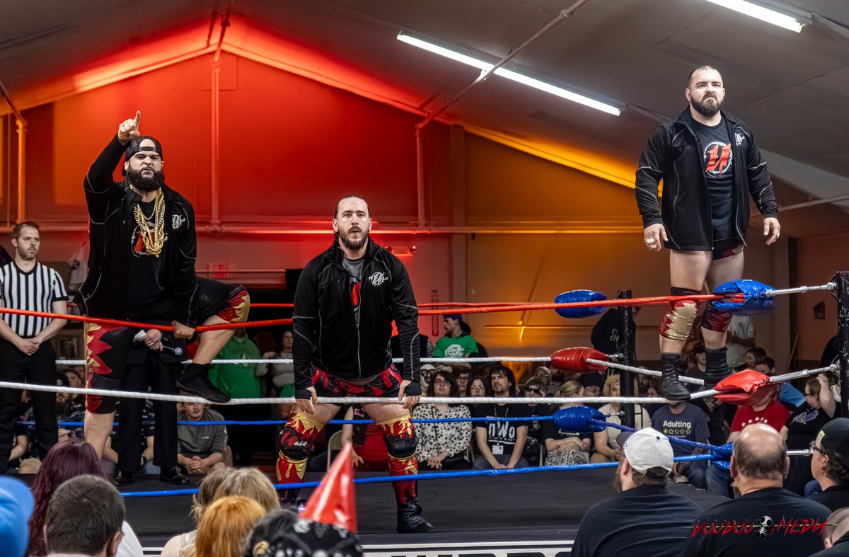 vmpix1's tweet image. #TheUNIT (@thejtdunn, @DannyMilesUSA and @TriggatheOG) making their way to the ring for their match.

@LWMaine #NoDebate - 5/18/24
#indiewrestling #limitlesswrestling #wrestlingphotography