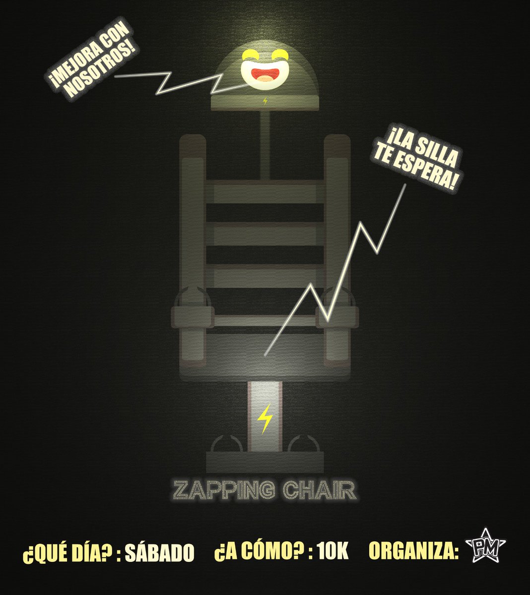 ¡Hola, Smashers!💥

A partir de hoy abren las inscripciones para el ⚡Zapping Chair #9⚡