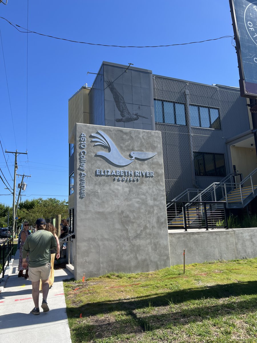theirsay's tweet photo. Theirsay COO Mark Baumgarten was on the ground in Norfolk, VA, for the opening of @ElizRiverProj's Ryan Resilience Lab. He also donned a hardhat and toured the Perry Glass Studio at the @ChryslerMuseum — two impressive projects from our client Work Program Architects. https://t.co/C1JZipG5QC