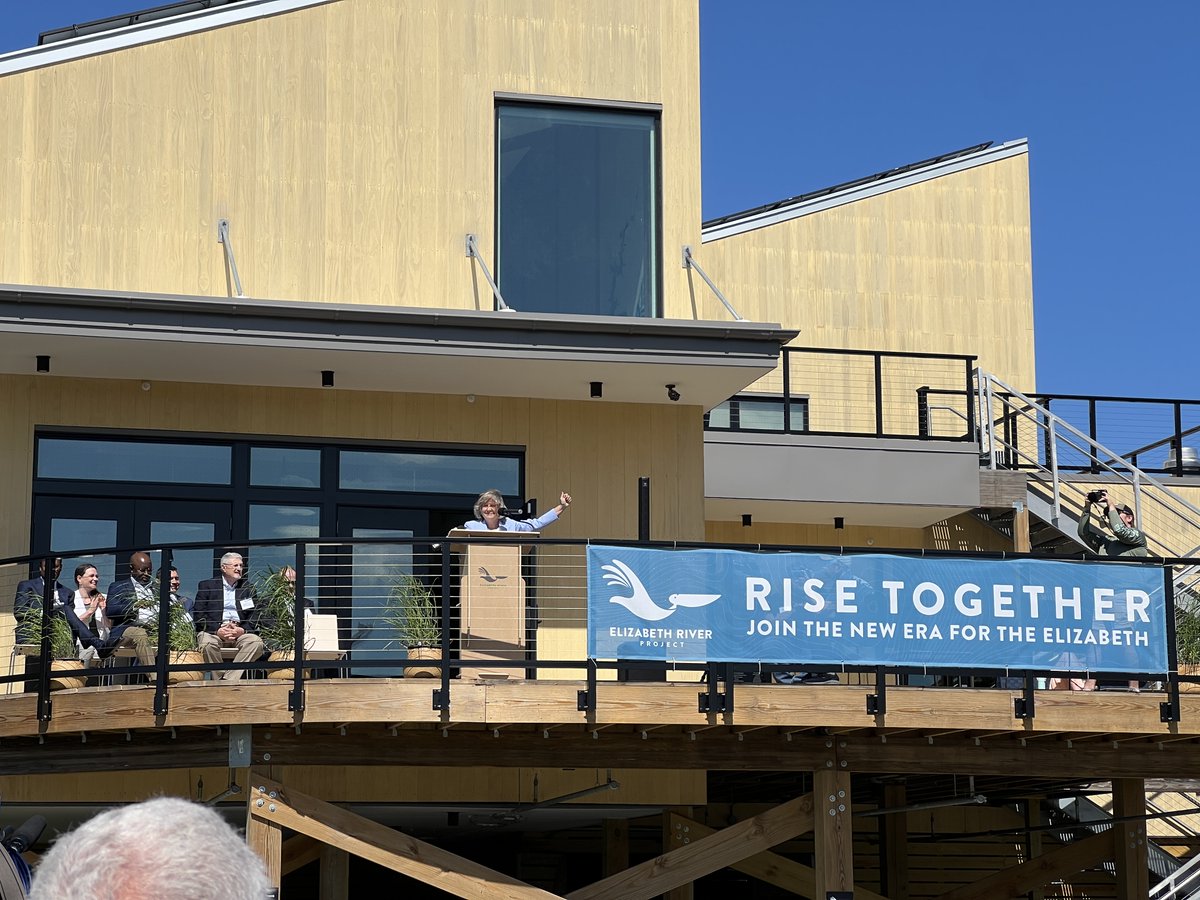 theirsay's tweet photo. Theirsay COO Mark Baumgarten was on the ground in Norfolk, VA, for the opening of @ElizRiverProj's Ryan Resilience Lab. He also donned a hardhat and toured the Perry Glass Studio at the @ChryslerMuseum — two impressive projects from our client Work Program Architects. https://t.co/C1JZipG5QC