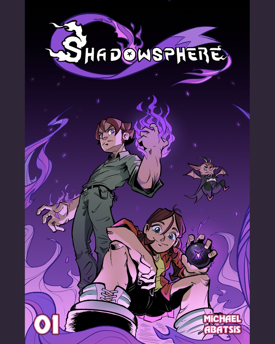 MichaelAbatsis's tweet photo. I'd like to announce my first official project as a professional comic artist- #shadowsphere.
This Action/Romance is inspired by classic monster-of-the-week shows, with the 1st issue headed for print this September. Stay tuned for updates and WIPs!
#indiecomics #comics https://t.co/GjgqIaLsvM
