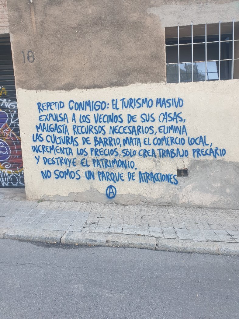 No queremos ser un puto parque de atracciones.