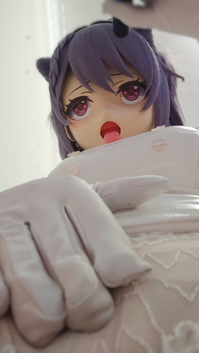 刻晴:旅行者，那里不可以啊！

寻思自己做了涩涩表情
但我又是个清水玩家
该怎么解释呢
#原神刻晴cos 
#kigurumi 
#着ぐるみ 
#GENSHINIMPACT 
#刻晴cos 
#透明人
#护士服