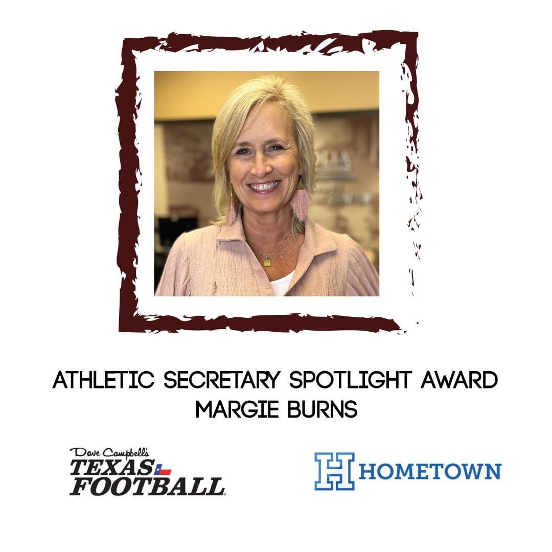 Today is the last day to vote. Go vote for Magnolia ISD’s Margie Burns. She is the best! texasfootball.com/athletic-secre…