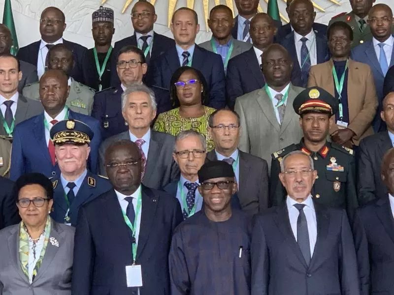 RLehbib's tweet photo. 📸 Conclusion of 19th Ordinary Session of the African Chiefs of Defence Staff and Heads of Safety and Security Services. #STCDSS
🇪🇭 The Sahrawi Republic renews its commitment to supporting the African Standby Force (ASF). https://t.co/Z9tpSbcwCP