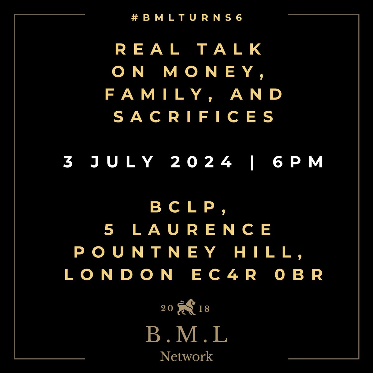 IJ | mwen pa sòt online (@achildof2worlds) on Twitter photo Delighted to have our <a href="/BMLnetwork/">Black Men In Law Network</a> 6th anniversary celebration event at BCLP on 3 July!
We’re going to be talking managing money, building family and sacrifices made in growing as a lawyer with wisdom from seniors at Latham & Watkins, BCLP & Soho House!
eventbrite.co.uk/e/bml-turns-6-….. Delighted to have our <a href="/BMLnetwork/">Black Men In Law Network</a> 6th anniversary celebration event at BCLP on 3 July!
We’re going to be talking managing money, building family and sacrifices made in growing as a lawyer with wisdom from seniors at Latham & Watkins, BCLP & Soho House!
eventbrite.co.uk/e/bml-turns-6-…..