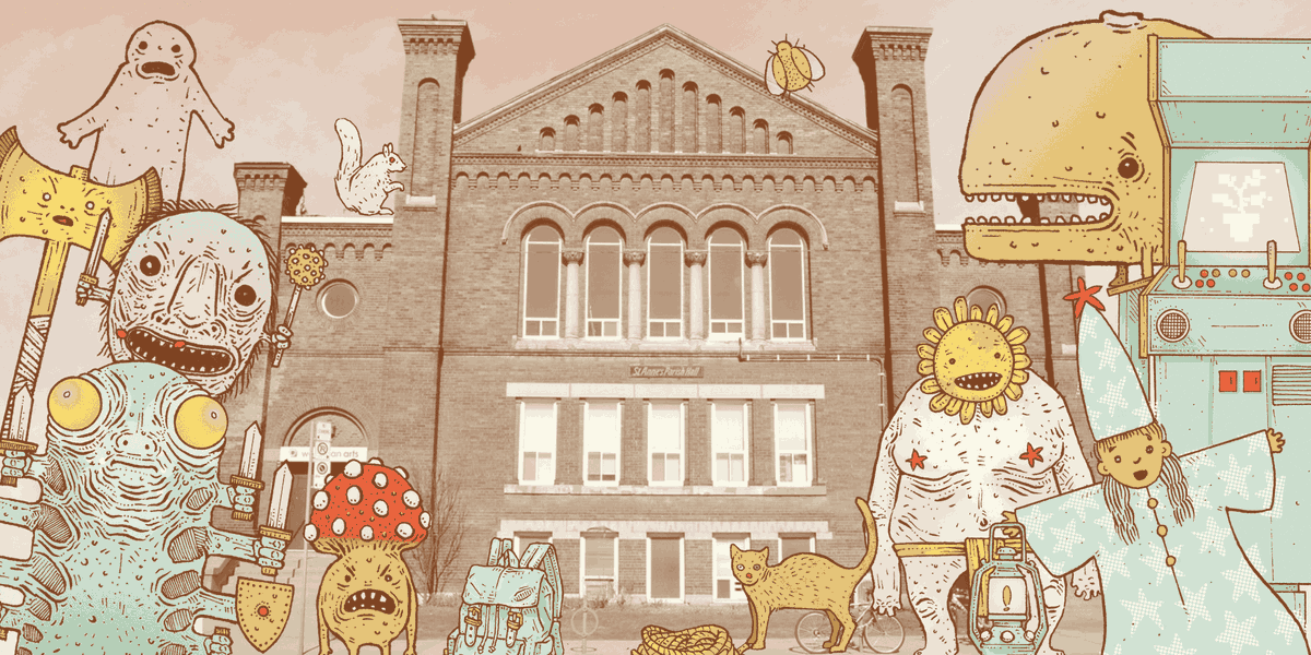 torontogameswk's tweet photo. #TGW24 doesn't start til next week but it's never too early to call up the squad and get your Closing Celebration plans sorted! So many fun things in one rambling historic building, tix and lineup here: https://t.co/RfjozW61y8 https://t.co/PsT0YBOTK5