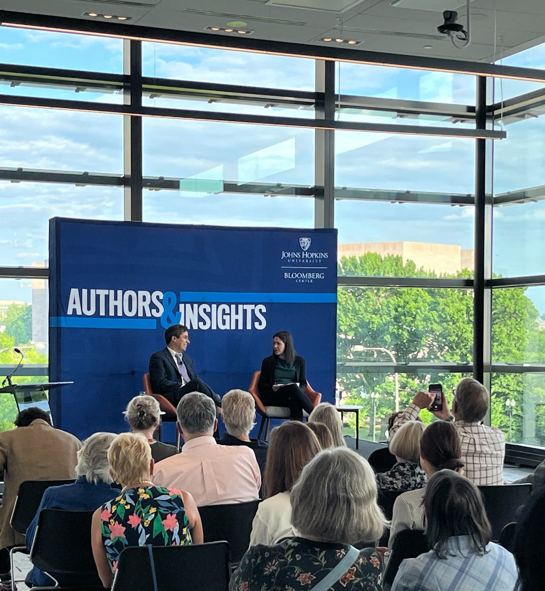 Did you miss the scoop on how to read Washington's elite from @CarlosNYT's new book “The Washington Book: How to Read Politics and Politicians,” during our last #AuthorsAndInsightsJHBC? Watch it here & keep up with more events at #HopkinsBloombergCenter: bit.ly/3yGZIbh