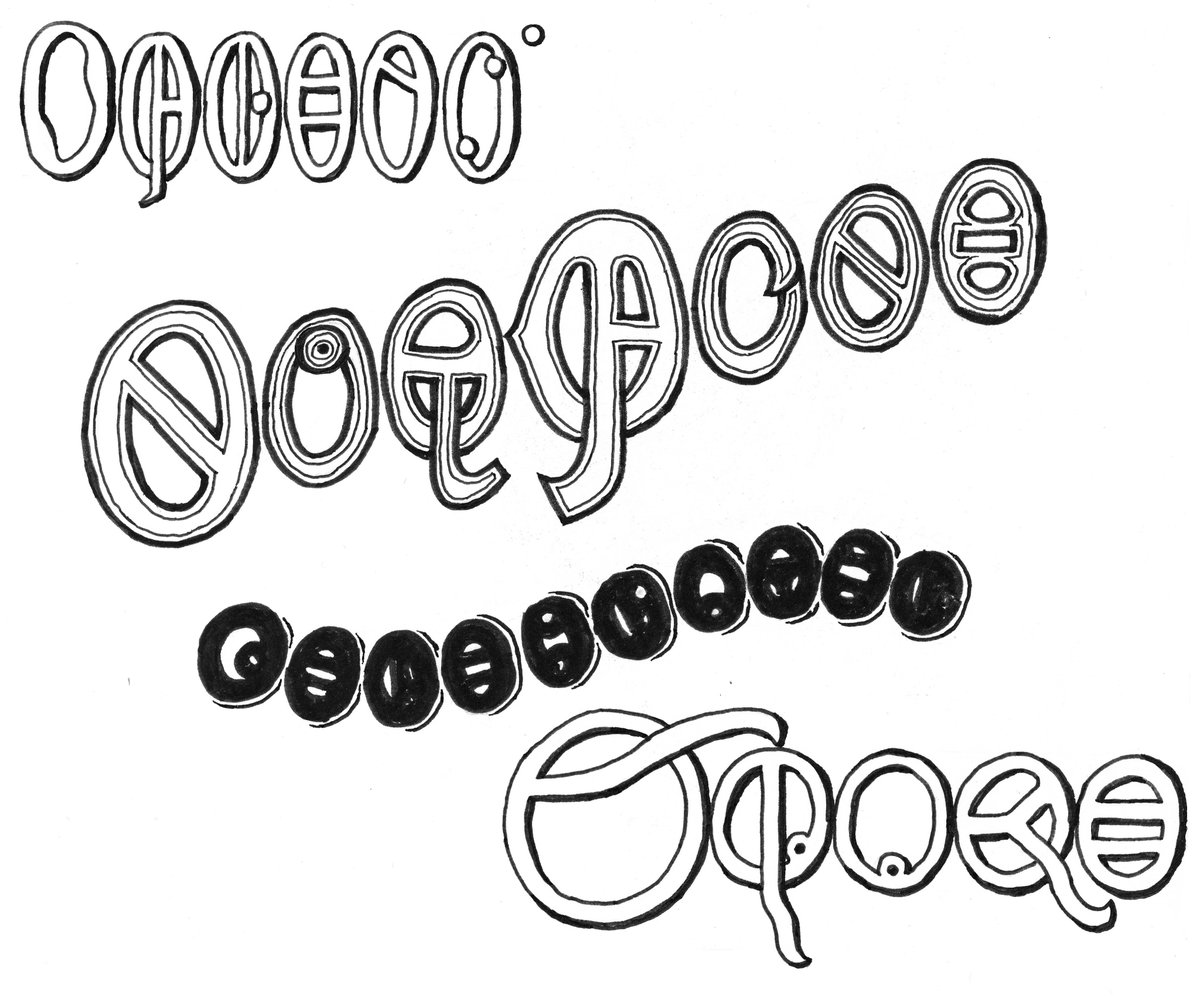 A Matoran typography experiment #Bionicle #OgdensNutGoneFlake
