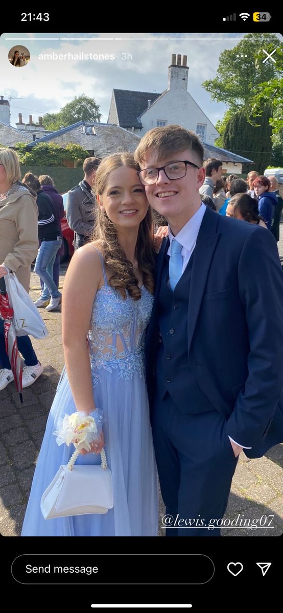 Prom night… super proud mum! My boy and his beautiful girlfriend 💕