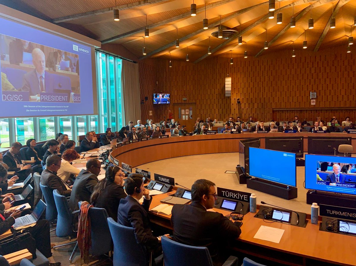 unescoWATER (@unescowater) on Twitter photo 🚩Reminder!
The 26th Session of the Intergovernmental Council of the Intergovernmental Hydrological Programme-IHP of <a href="/UNESCO/">UNESCO 🏛️ #Education #Sciences #Culture 🇺🇳</a> continues tomorrow, 6 June, at 10:00 CEST.
Follow it online 👉webcast.unesco.org/events/2024-06… 🚩Reminder!
The 26th Session of the Intergovernmental Council of the Intergovernmental Hydrological Programme-IHP of <a href="/UNESCO/">UNESCO 🏛️ #Education #Sciences #Culture 🇺🇳</a> continues tomorrow, 6 June, at 10:00 CEST.
Follow it online 👉webcast.unesco.org/events/2024-06…