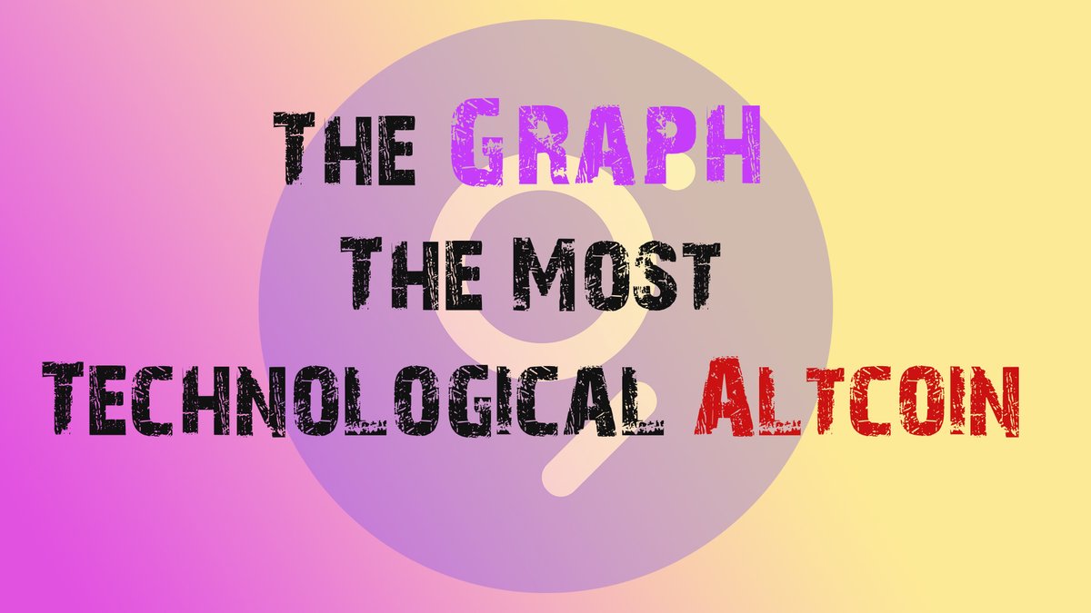 piter_morgan's tweet image. The @graphprotocol - The Most Technological Altcoin
youtu.be/QB1r_fHXB9g
#thegraph #graph #graphprotocol #defi #nfts #Bitcoin #ethereum #altcoins #crypto #blockchain #derivatives #cryptonews #cryptocurrency #altcoins2024 #btc #EthereumNFTs