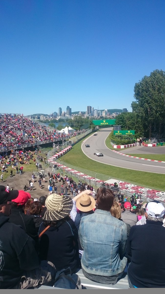 Simeister's tweet photo. @F1destinations I went to the 2015 #F1 race in Canada, amazing city, track, race and nightlife.  Montreal was a fantastic city I have very fond memories and would love to go back! https://t.co/ZcHxjJwS3Y