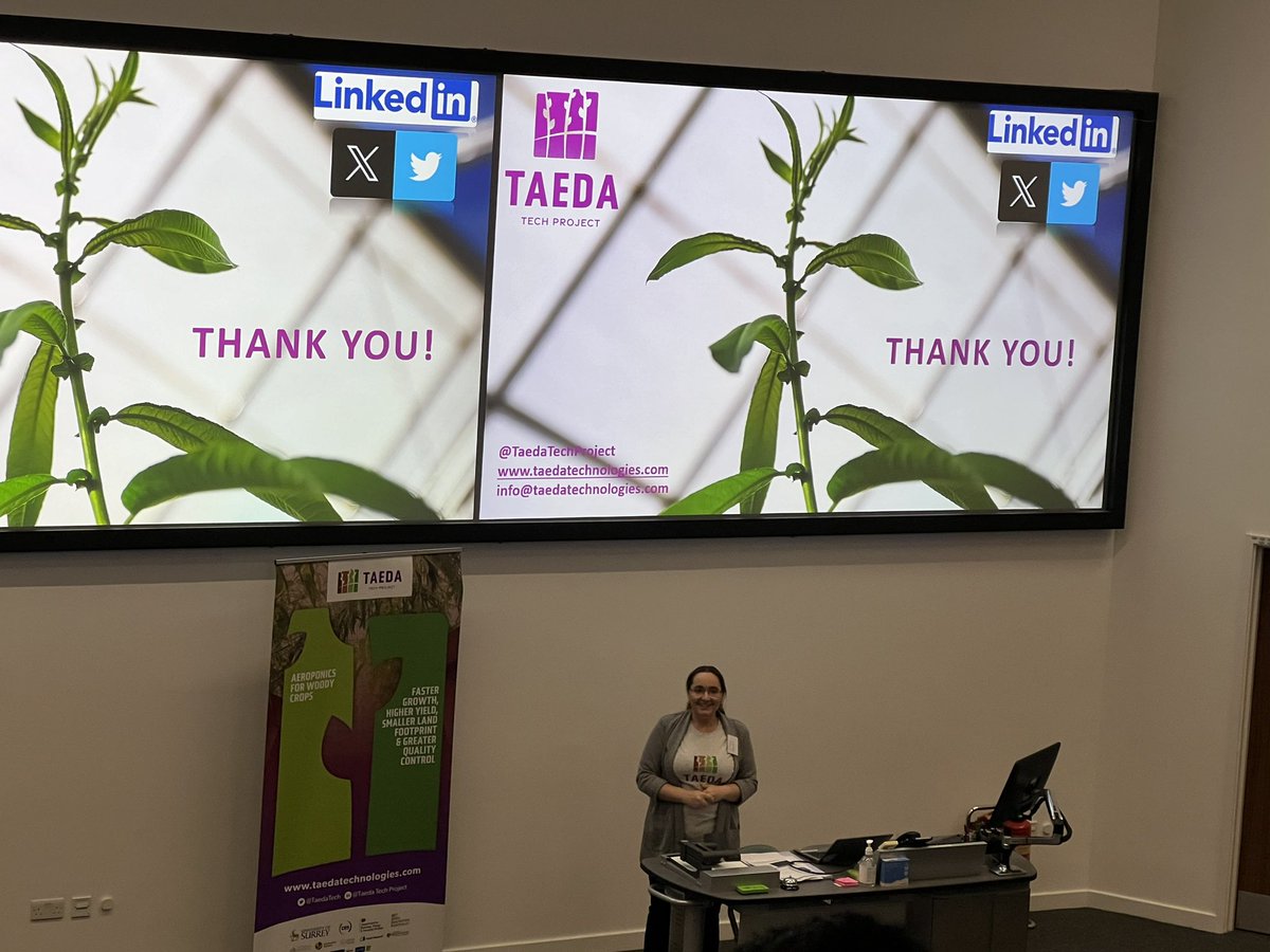 Alireza Behnejad (@abehnejad) on Twitter photo Great visit to the <a href="/TAEDATech/">TAEDA Tech Project</a> facilities <a href="/UniOfSurrey/">University of Surrey</a> with <a href="/Jin_Xuan_/">Jin Xuan</a>
Congratulations to Dr Zoe Harris and her team for this wonderful project Great visit to the <a href="/TAEDATech/">TAEDA Tech Project</a> facilities <a href="/UniOfSurrey/">University of Surrey</a> with <a href="/Jin_Xuan_/">Jin Xuan</a>
Congratulations to Dr Zoe Harris and her team for this wonderful project