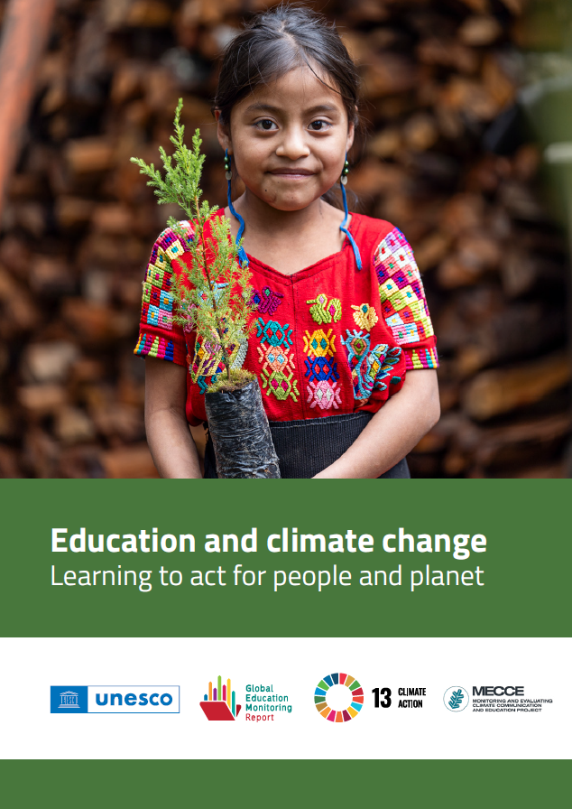 The NEW <a href="/GEMReport/">Global Education Monitoring Report UNESCO</a> raises a critical question: how can education and public communications effectively prepare people for climate change?

Check it out here: unesdoc.unesco.org/ark:/48223/pf0…

<a href="/TakeActionEdu/">Take Action Global</a> #GreeningEducation #LearnForOurPlanet #ClimateActionEdu <a href="/UNESCO/">UNESCO 🏛️ #Education #Sciences #Culture 🇺🇳</a> <a href="/SEPNetwork/">Sustainability & Education Policy Network</a> #MECCE
