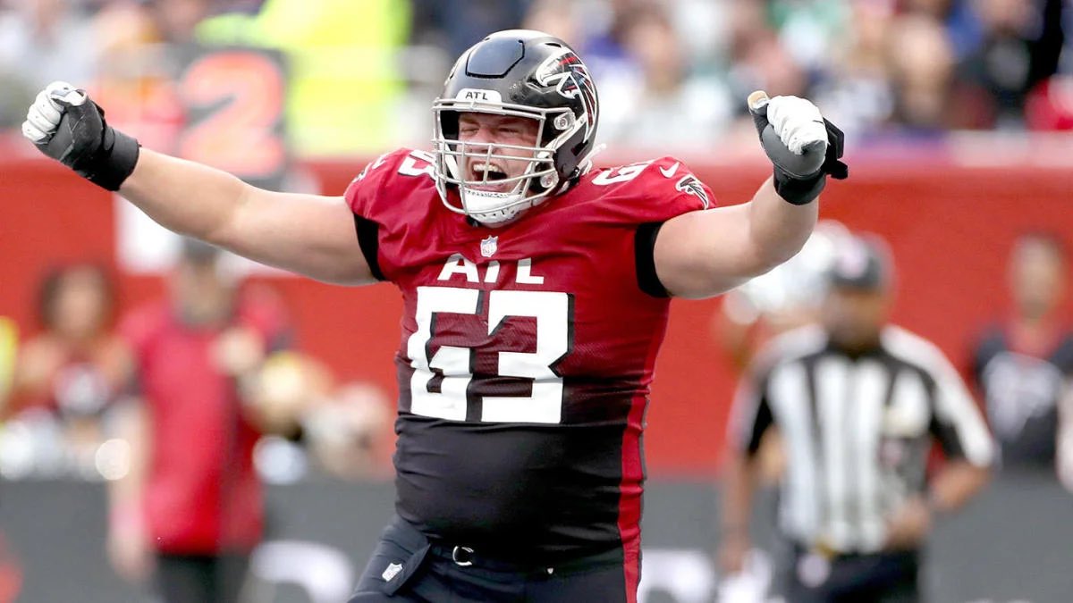 PFF ranked Chris Lindstrom as the #1 Guard heading into the 2024 NFL season