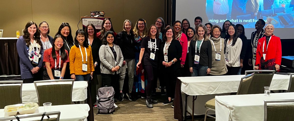 Fantastic ‘discussion byte’ during the #TechCon365-Seattle lunchtime: “Diversity &amp; Inclusion - Women and Allies” led by <a href="/Karuana/">Karuana Gatimu #Community #Copilot #BetterTogether</a> and @HeddaMaven with open attendee engagement sharing stories, thoughts, and seeking guidance. #CommunityLuv 💙 <a href="/TechCon365/">TechCon 365</a>