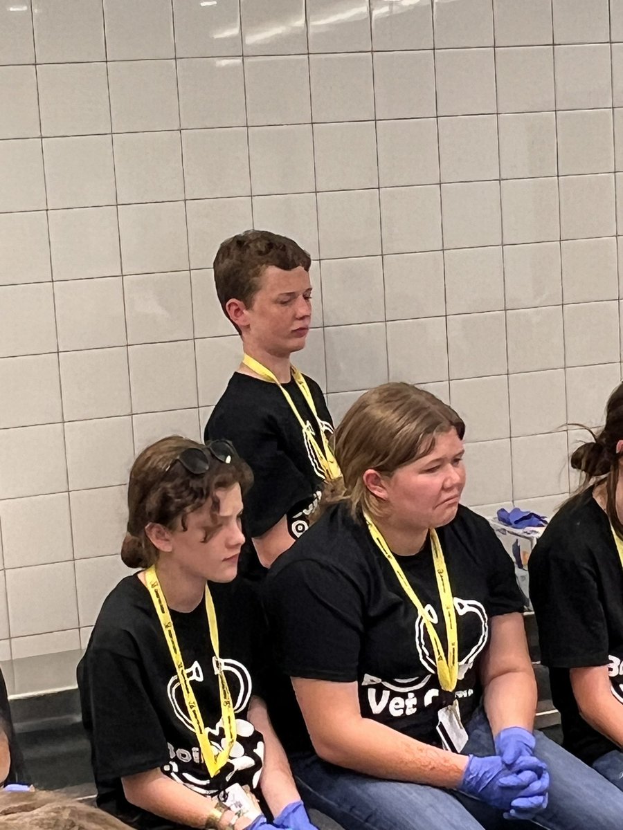 BoilerVetCamp's tweet photo. #teampig and #teamfish watching a necropsy and learning more about pathology. I think their faces speak for themselves 😉🤓 #pathologyisawesome #futurepathologists https://t.co/7zhG42bGkt