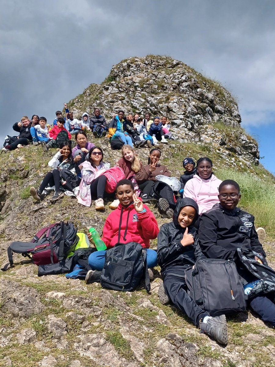stabletchley's tweet photo. 6M Ilam Hall update: today it was 6M's turn to venture up Thorpe Cloud. They did fantastically well and showed amazing perseverance and determination (and an ice cream may have helped too!!) https://t.co/dN06L9FuQq
