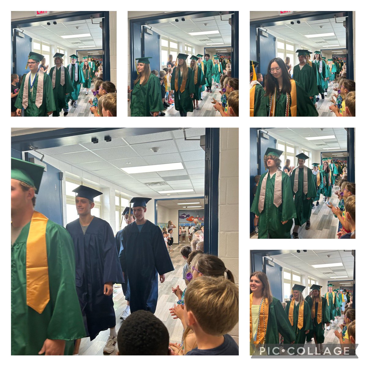 LCaralivanos's tweet photo. Every year I tell myself not to get choked up, and every year my heart is touched by @vbschools and the legacy that is our graduates! #proudteacher #gograds! #gradwalks @JbdElem https://t.co/jRhhoBW52O