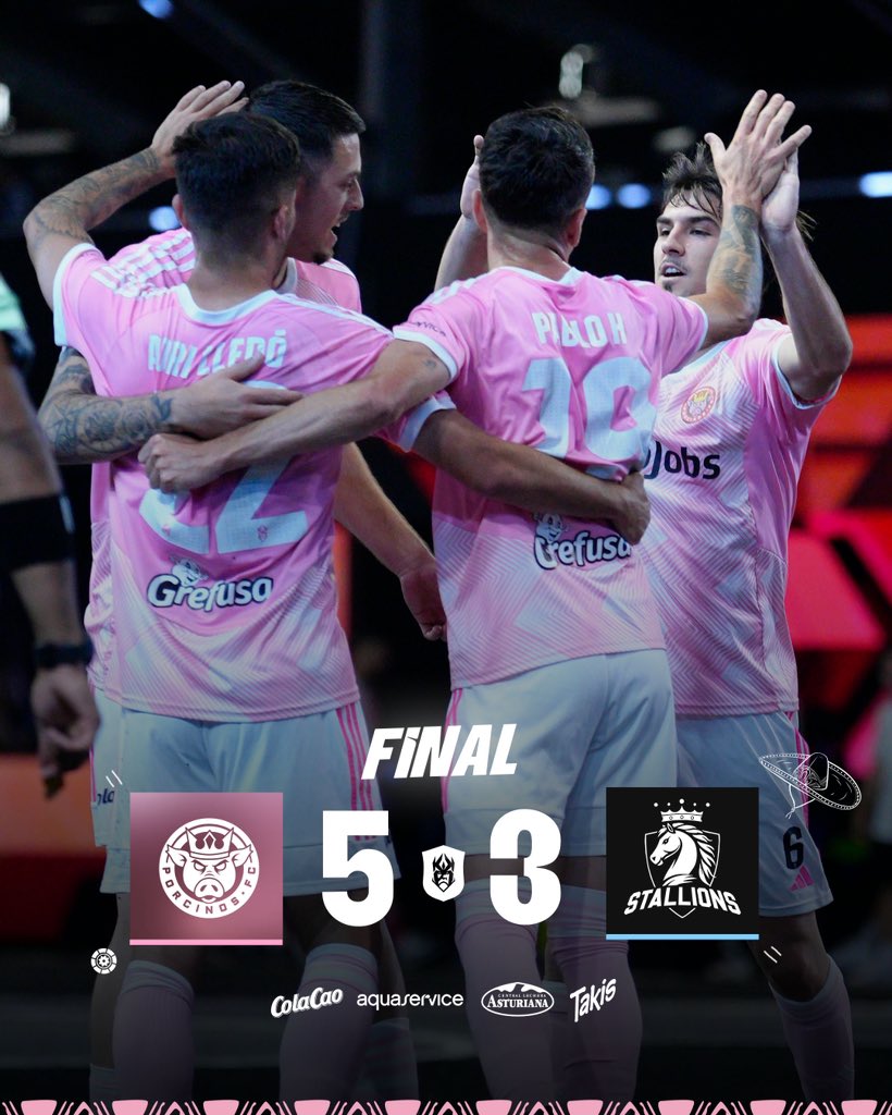 Mamma mia con los Porcinos 🐷

🐽 5-3 🐴 #KingsWorldCup
