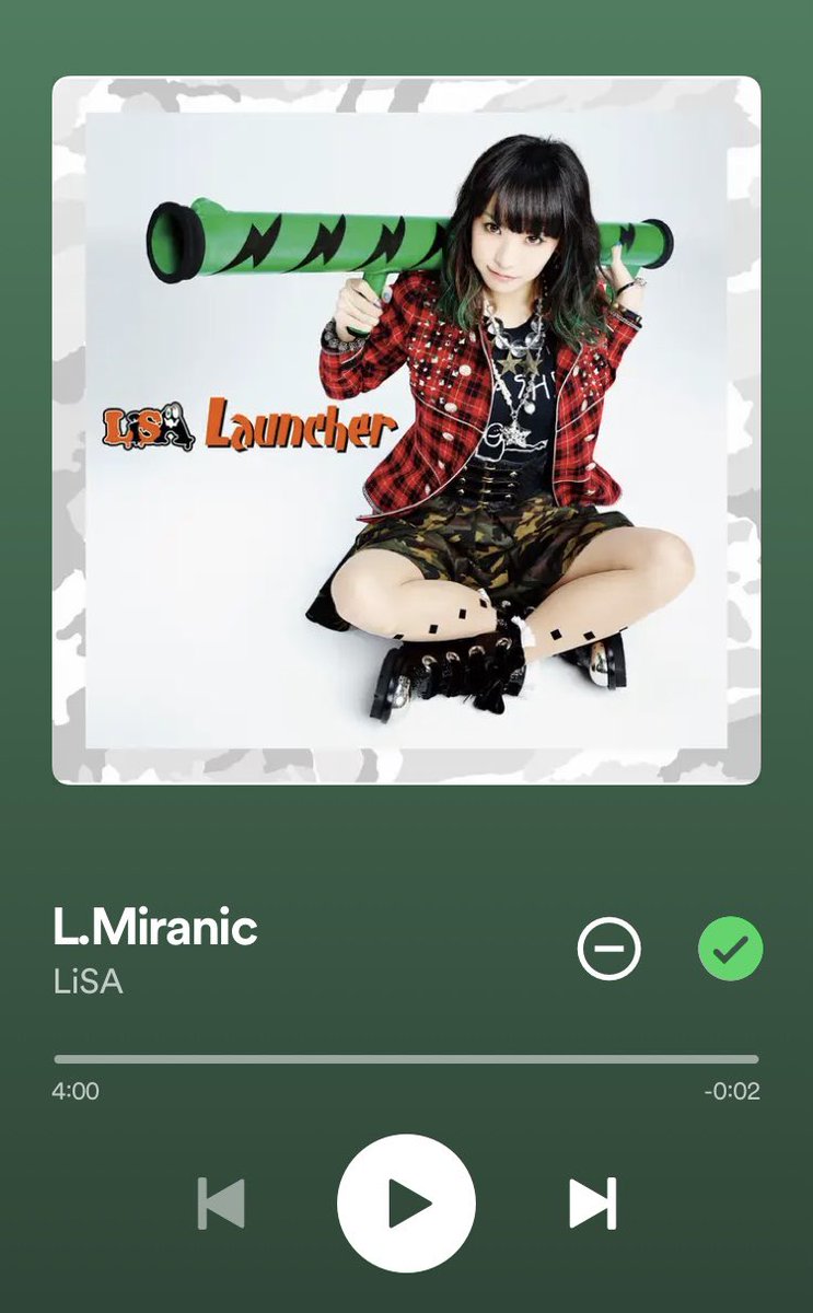 PnNljuTB9bLHgJv's tweet photo. おはようございます☀
今朝のお目覚めの1曲は、LiSAさんの「♪L.miranic」🎙️😆
error? error?
今日も一日よろしくお願いします🙇♂️
今日もいい日だっ!
#Spotify
#LiSA #Lmiranic
#LiSAッ子と繋がりたい https://t.co/wMKWu0C7N5